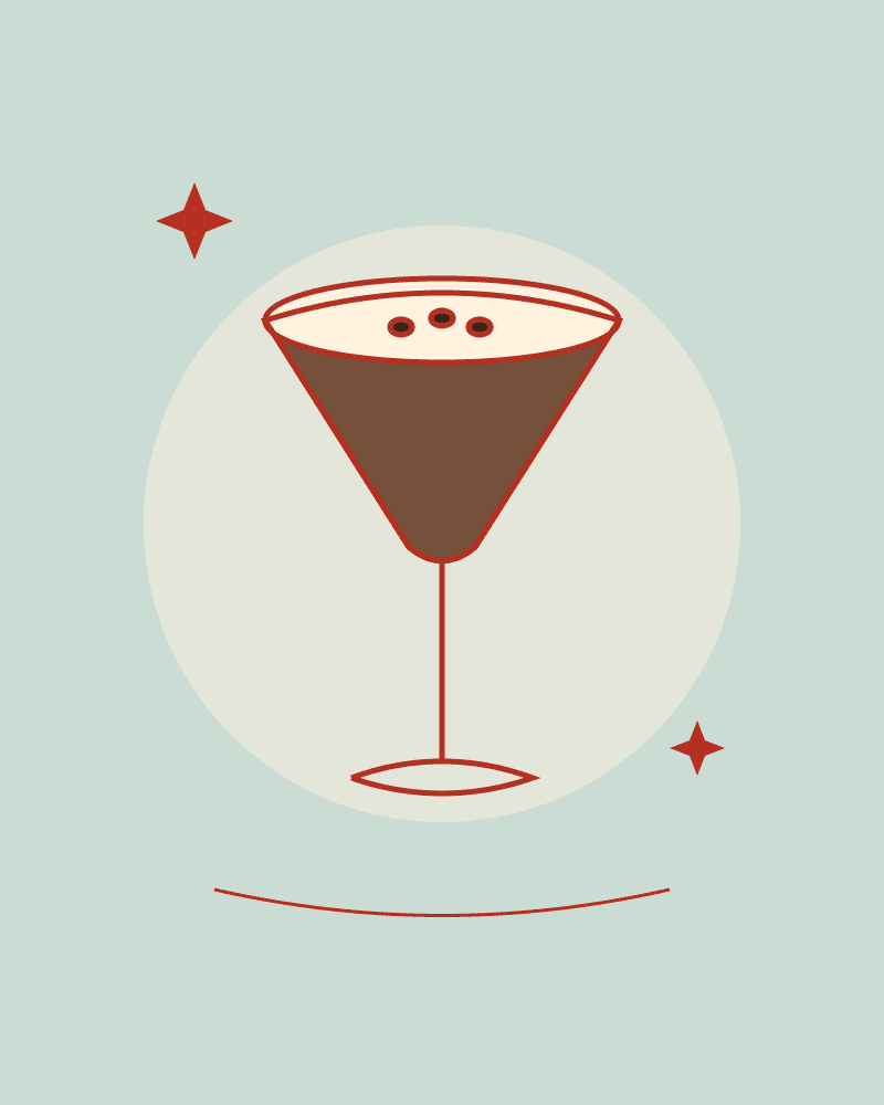Ilustração de Espresso Martini