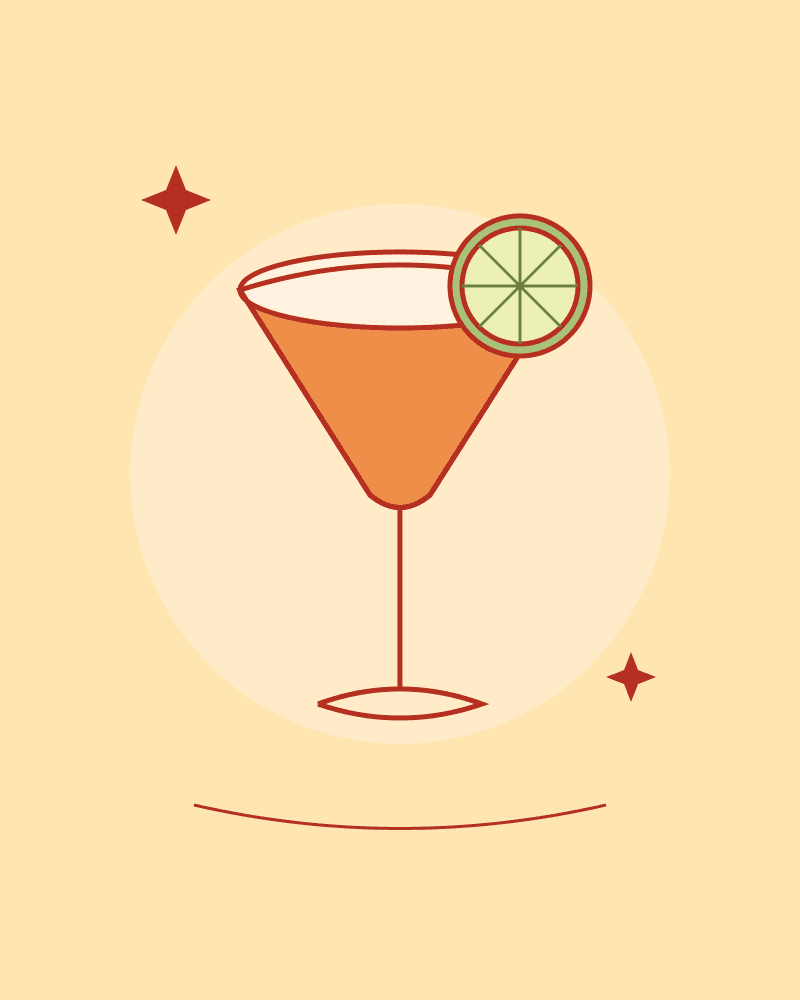Aperol Spritz illustration