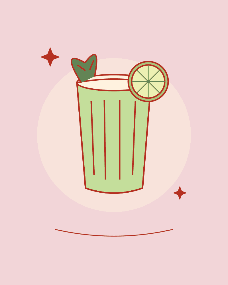 Ilustração de Virgin Mojito